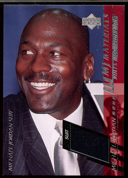 2000 Upper Deck #MJ1 Michael Jordan Materials Suit