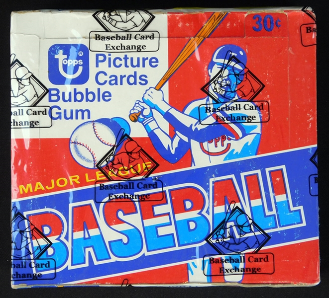 1979 Topps Baseball Full Unopened Cello Box BBCE
