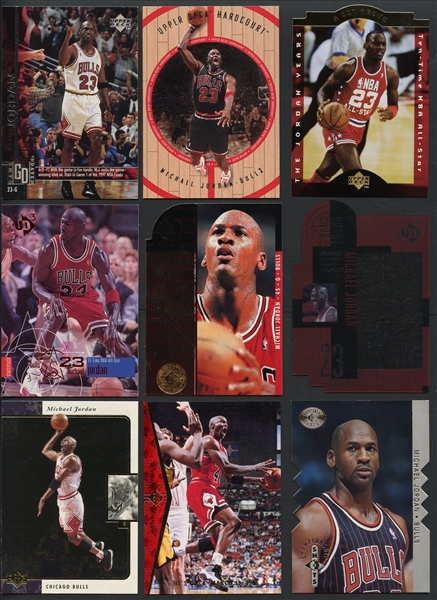 1992-1999 Upper Deck Michael Jordan Lot of 100 