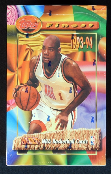 1993-94 Topps Finest Basketball Unopened Hobby Box