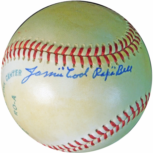 James "Cool Papa" Bell Single-Signed OAL (MacPhail) Ball PSA/DNA