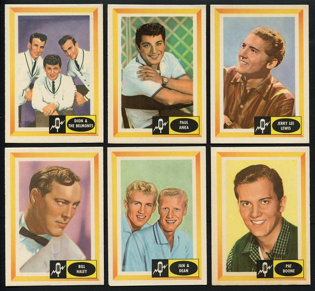 1960 Fleer Spins and Needles Complete Set