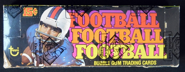 1976 Topps Football Full Unopened Wax Box BBCE