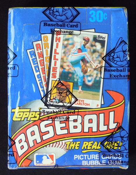 1984 Topps Baseball Full Unopened Wax Box BBCE