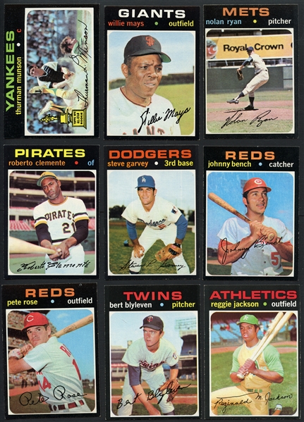 1971 Topps Complete Set