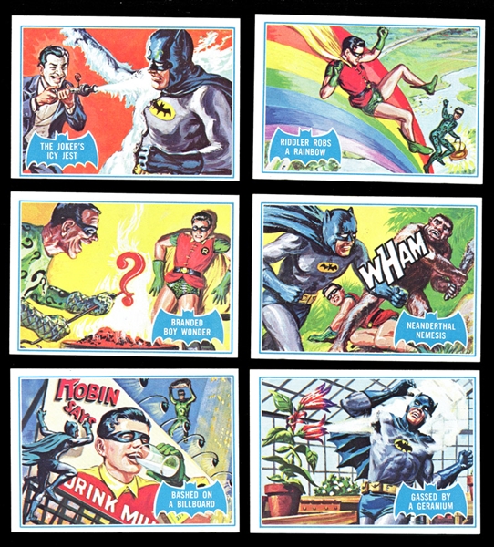 1966 Topps Batman Blue Bat Complete Set