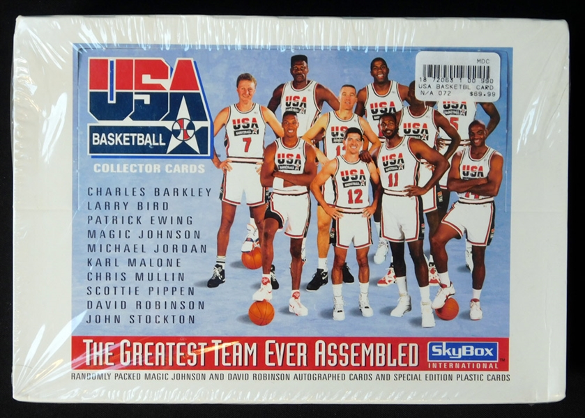1992-93 Skybox USA Basketball Unopened Wax Box