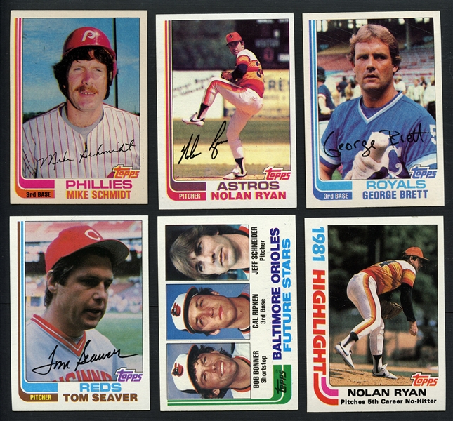 1982 Topps Complete Set - Very High Grade