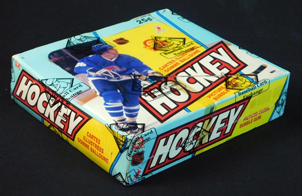 1983-84 O-Pee-Chee Hockey Full Unopened Wax Box BBCE