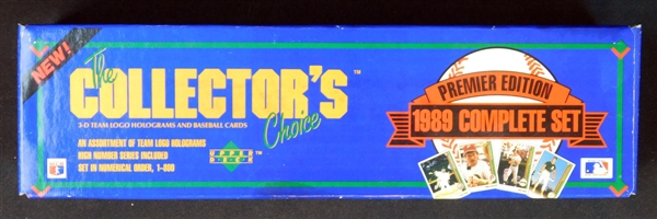 1989 Upper Deck Baseball Factory Complete Set