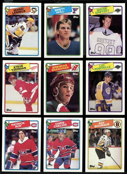 1988-89 Topps Hockey Complete Set