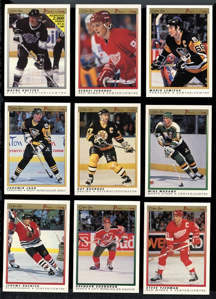 1990-91 O-Pee-Chee Premier Hockey Complete Set