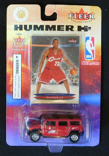 2003-04 Fleer Hummer H2 LeBron James In Original Packaging