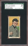 1909-11 T206 Polar Bear Hughie Jennings One Hand Showing SGC 2 GOOD