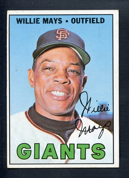 1967 Topps #200 Willie Mays