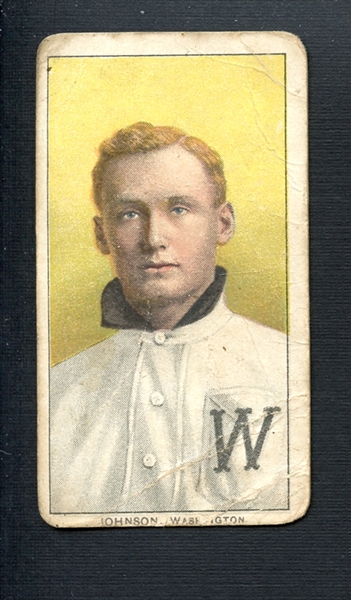1909-11 T206 Piedmont 150/25 Walter Johnson