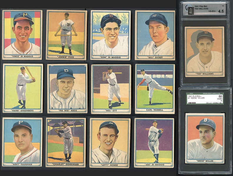 1941 Play Ball Complete Set 