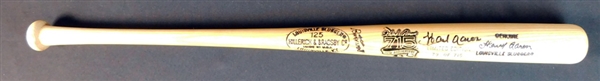 Hank Aaron Signed Full Size Commemorative Bat JSA
