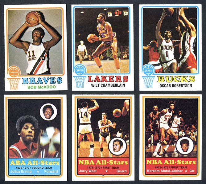 1973-74 Topps Basketball Complete Set