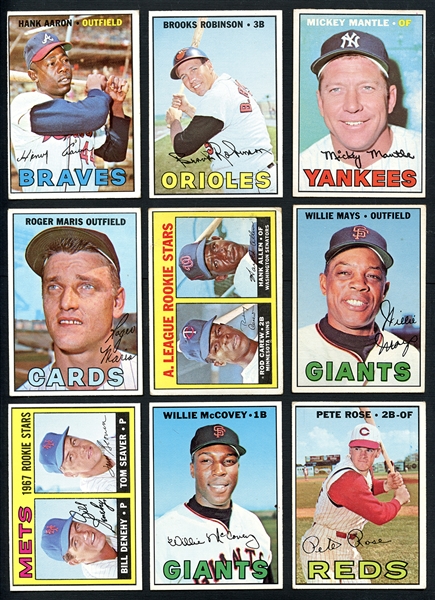 1967 Topps Baseball Complete Set