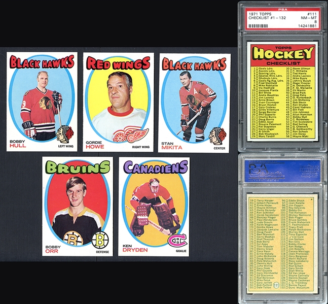 1971 Topps Hockey Complete Set 