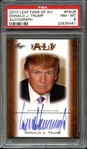 2010 Leaf Fans of Ali #FAU6 Donald J. Trump Autograph PSA 8 NM-MT 