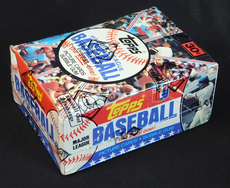 1981 Topps Baseball Full Unopened Wax Box BBCE