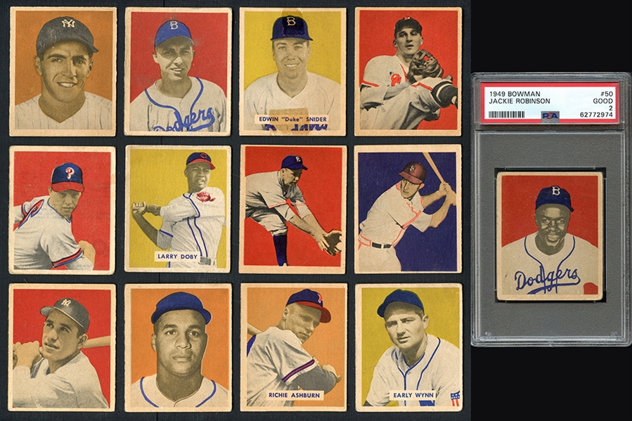 1949 Bowman Baseball Complete Set