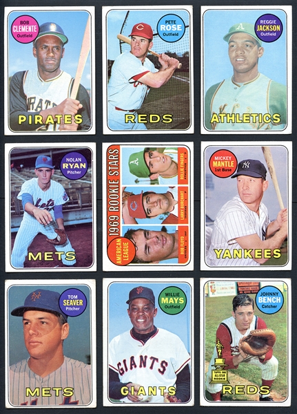 1969 Topps Baseball Complete Set 