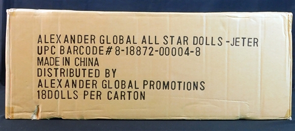 2001 Derek Jeter Bobble Dobble Bobbing Head Doll From All Star Game Full Unopened Case of (18)