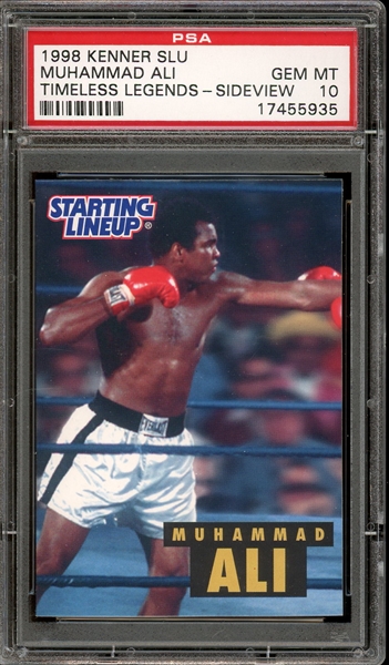 1998 Kenner Slu Timeless Legends-Sideview Muhammad Ali PSA 10 GEM MT