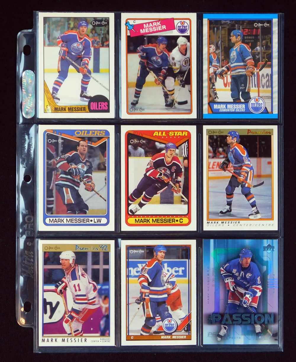 Lot Detail - 1980s-90s Topps, OPC Etc. Mark Messier Group of ...