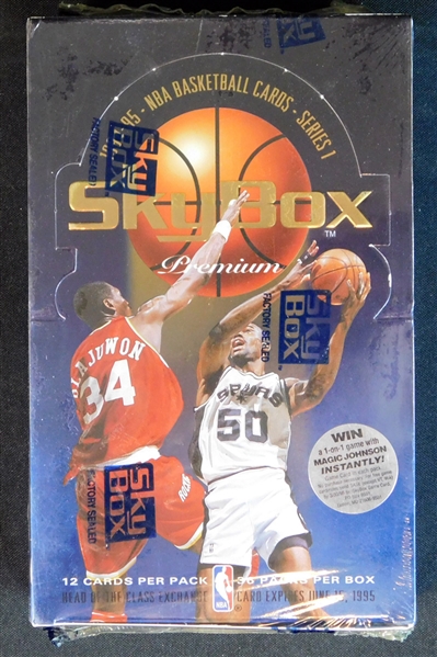 1994-95 Skybox Premium Series 1 Basketball Unopened Box 