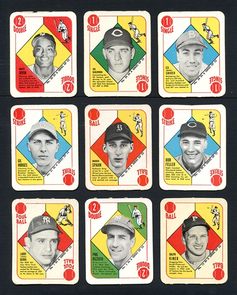 1951 Topps Red Back Complete Set
