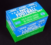 1989 Score Football Supplemental Unopened Factory Set