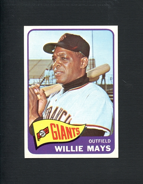 1965 Topps #250 Willie Mays 