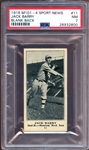 1916 M101-4 Sporting News #11 Jack Barry PSA 7 NM