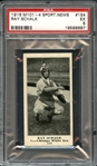 1916 M101-4 Sporting News #154 Ray Schalk PSA 5 EX