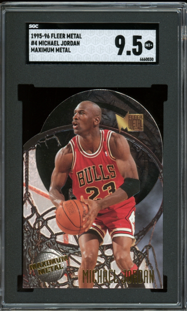 Michael Jordan 1995-96 Fleer Metal on sale Maximum Metal Lot