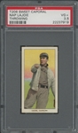 1909-11 T206 Sweet Caporal 150/30 Nap Lajoie Throwing PSA 3.5 VG+