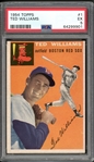 1954 Topps #1 Ted Williams PSA 5 EX