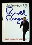 Ronald Reagan Signed First Edition An American Life Hardcover Book