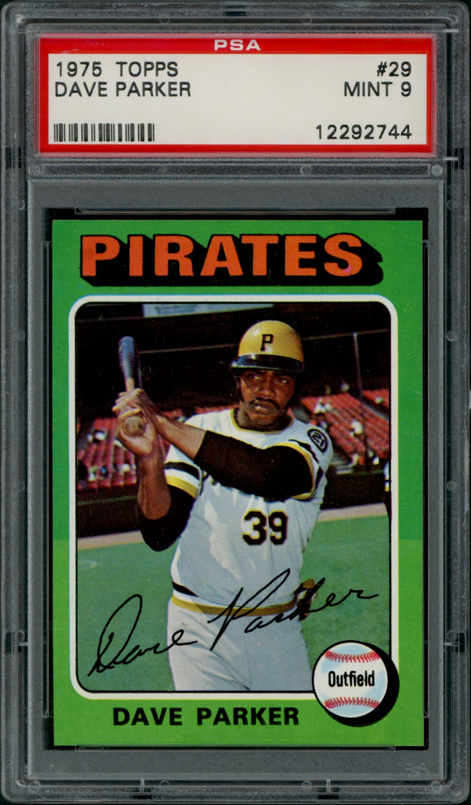 1975 Topps Dave Parker