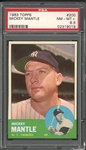 1963 Topps #200 Mickey Mantle PSA 8.5 NM-MT+