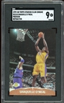 1999-00 Topps Stadium Club Chrome Refractor SCC10 Shaquille ONeal Preview SGC 9 MINT