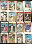 1972 Topps Star and HOF Group of (64)