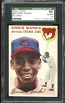1954 Topps #94 Ernie Banks SGC 6 EX-NM