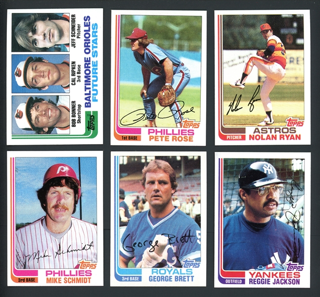 1982 Topps Baseball Complete Set