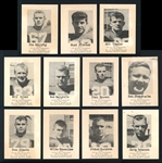 1954 Weavers Wafers  Football Group Of Eleven (11)