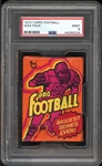 1973 Topps Football Wax Pack PSA 9 MINT